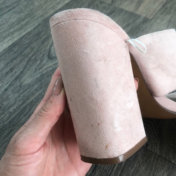 Pale Pink Heeled Sandal 👡 - Picture 6 of 8